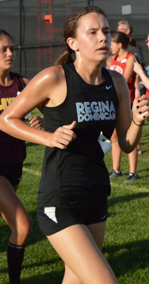 Helena Walo runs during a meet. Photo Courtesy/Kasmira Watson.