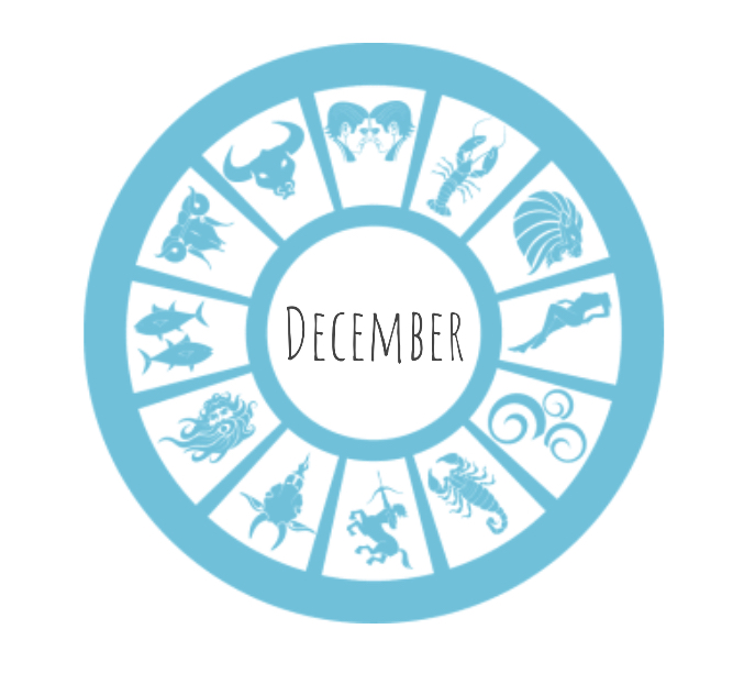 December Horoscopes Crown