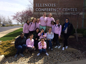 Pictured is the WYSE team at University of Illinois. Photo Credit/ Mr. Finder